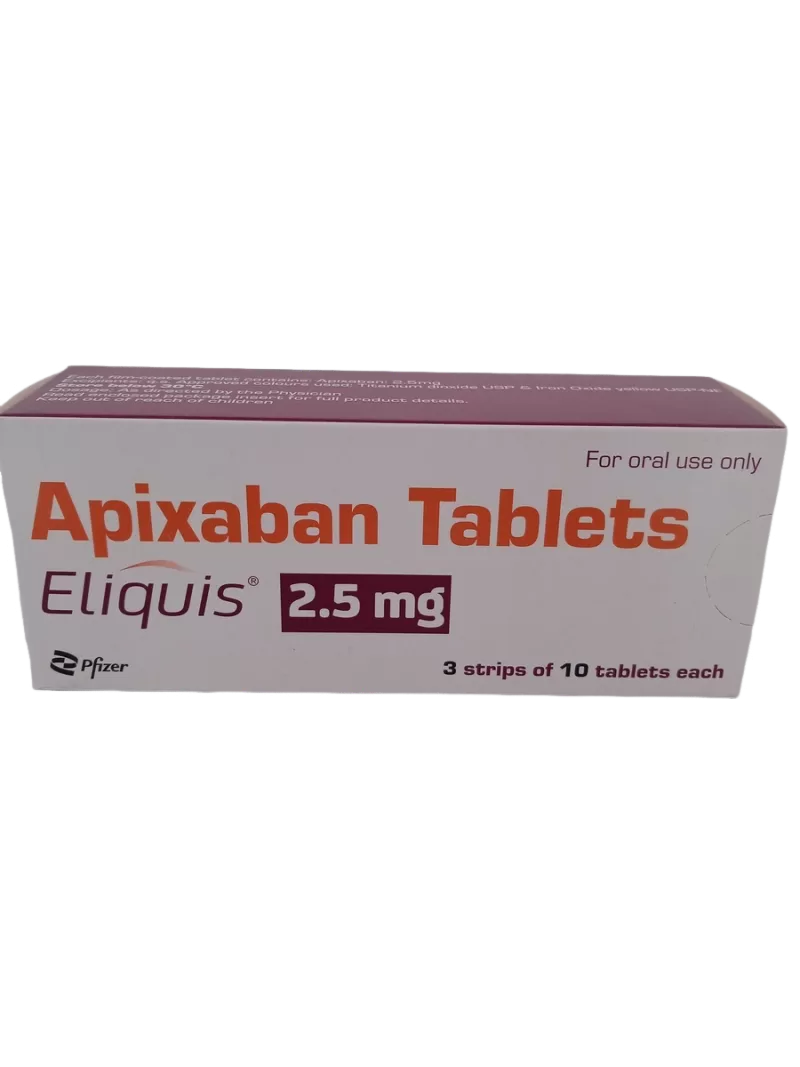 ELIQUIS 2.5 MG - 10 TABLETS