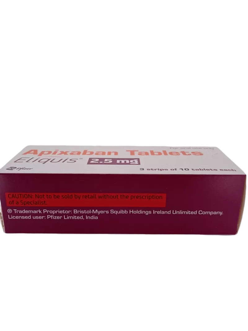 ELIQUIS 2.5 MG - 10 TABLETS - Image 4