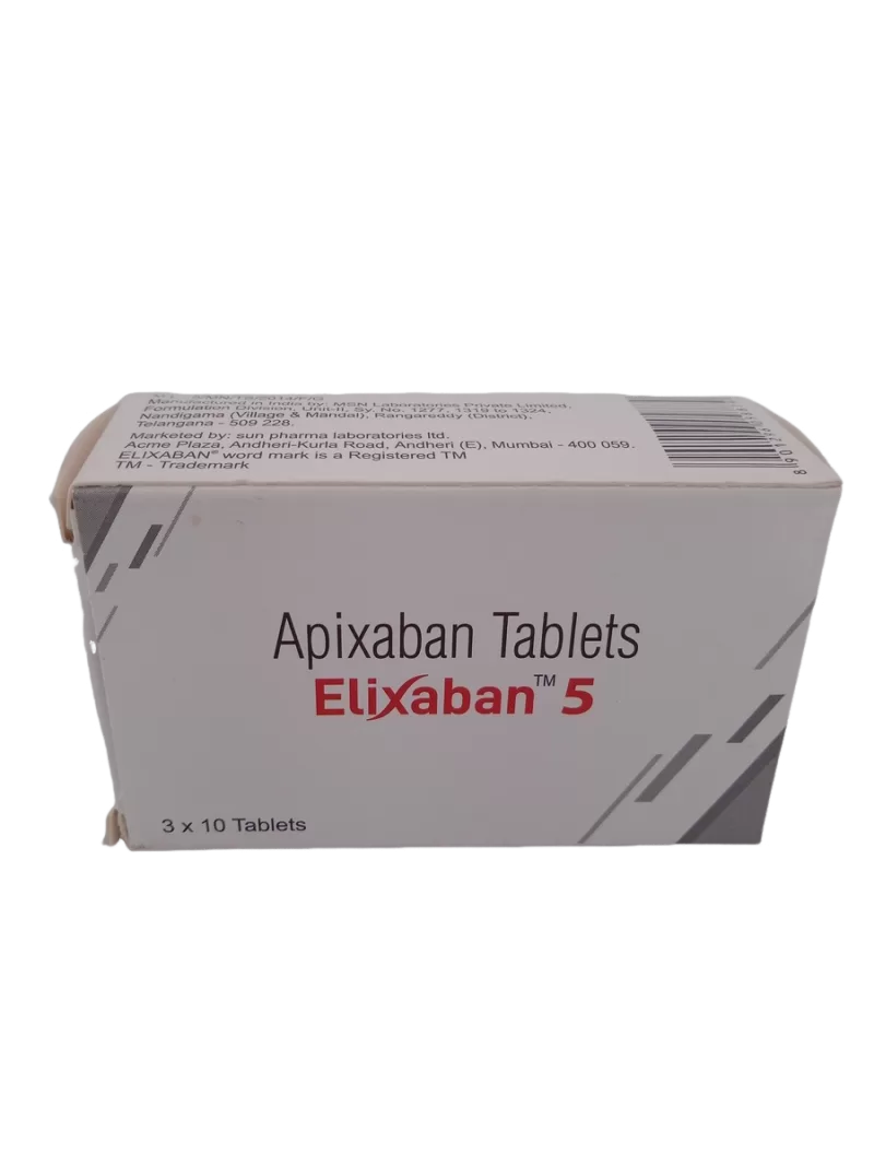 ELIXABAN 5 MG - 10 TABLETS