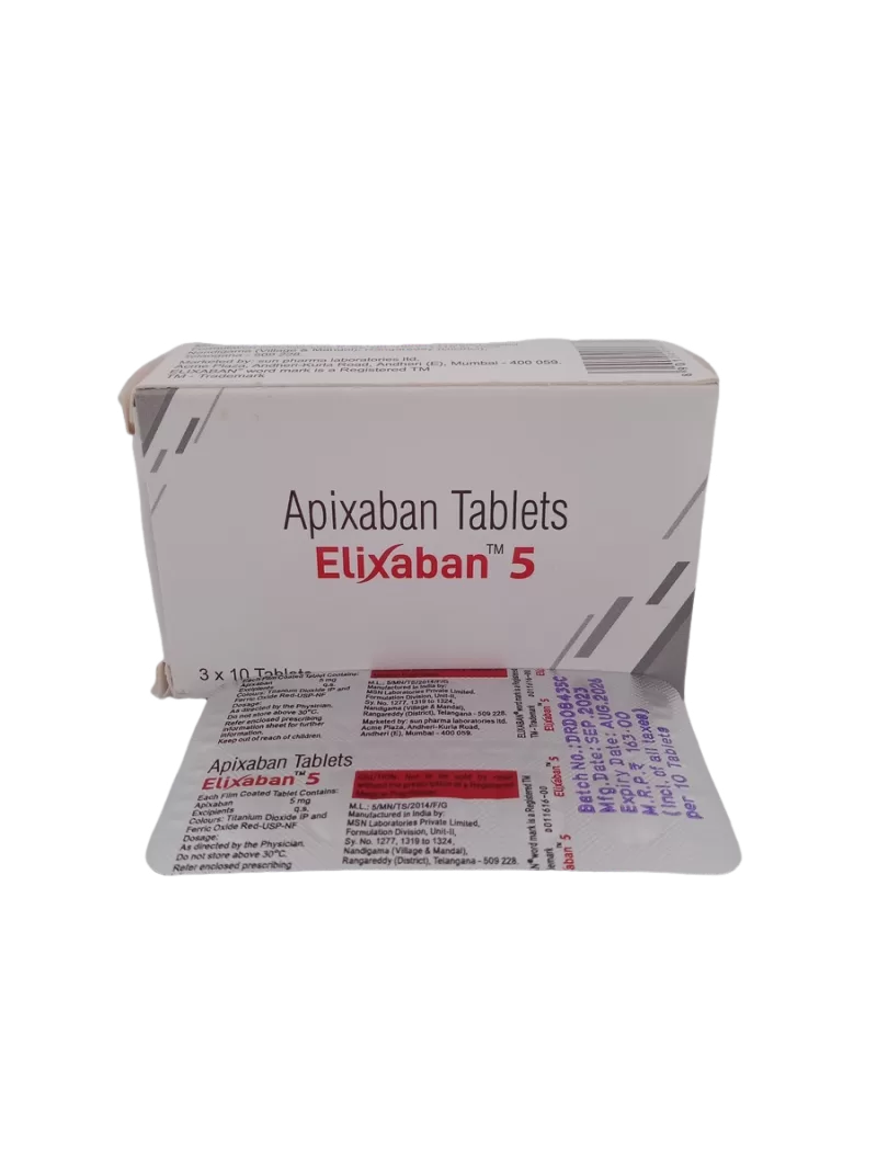 ELIXABAN 5 MG - 10 TABLETS - Image 3