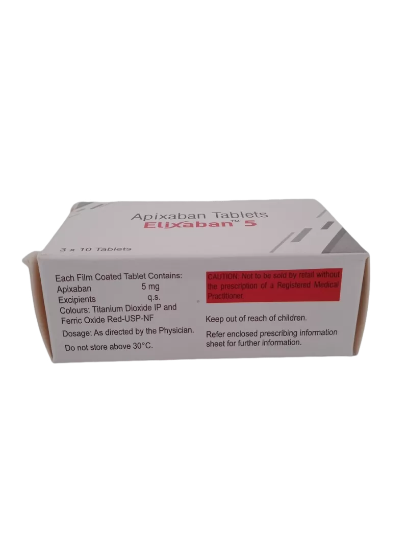 ELIXABAN 5 MG - 10 TABLETS - Image 4