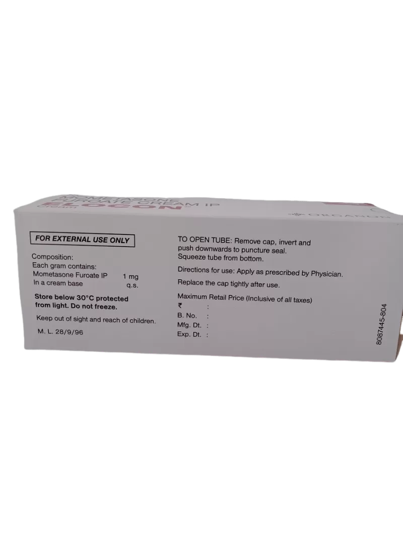 ELOCON CREAM - 1 BOTTLE OF 30g - Image 4