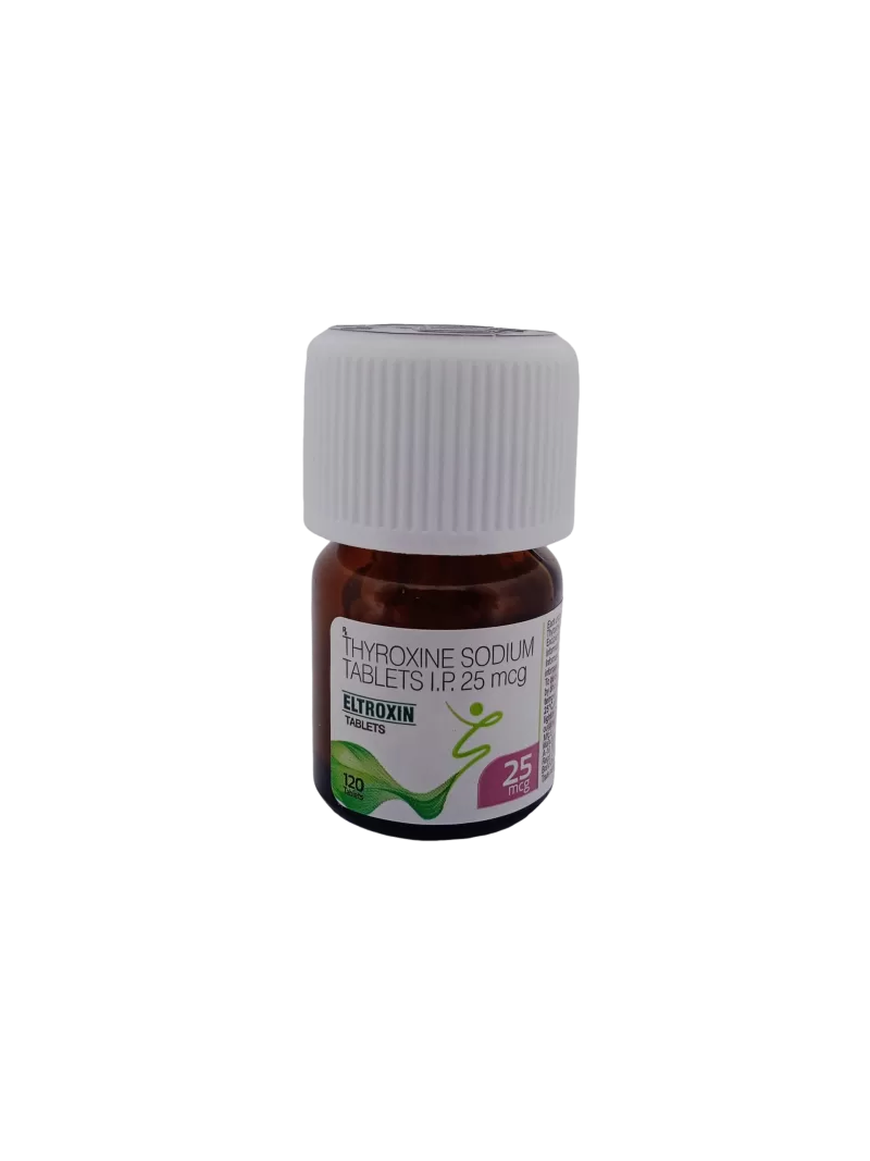 ELTROXIN 25 MCG - 1 BOTTLE OF 120 TABLETS