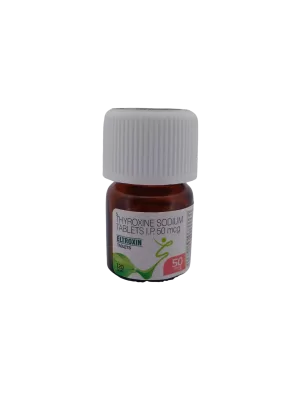 ELTROXIN 50 MCG - 1 BOTTLE OF 120 TABLETS