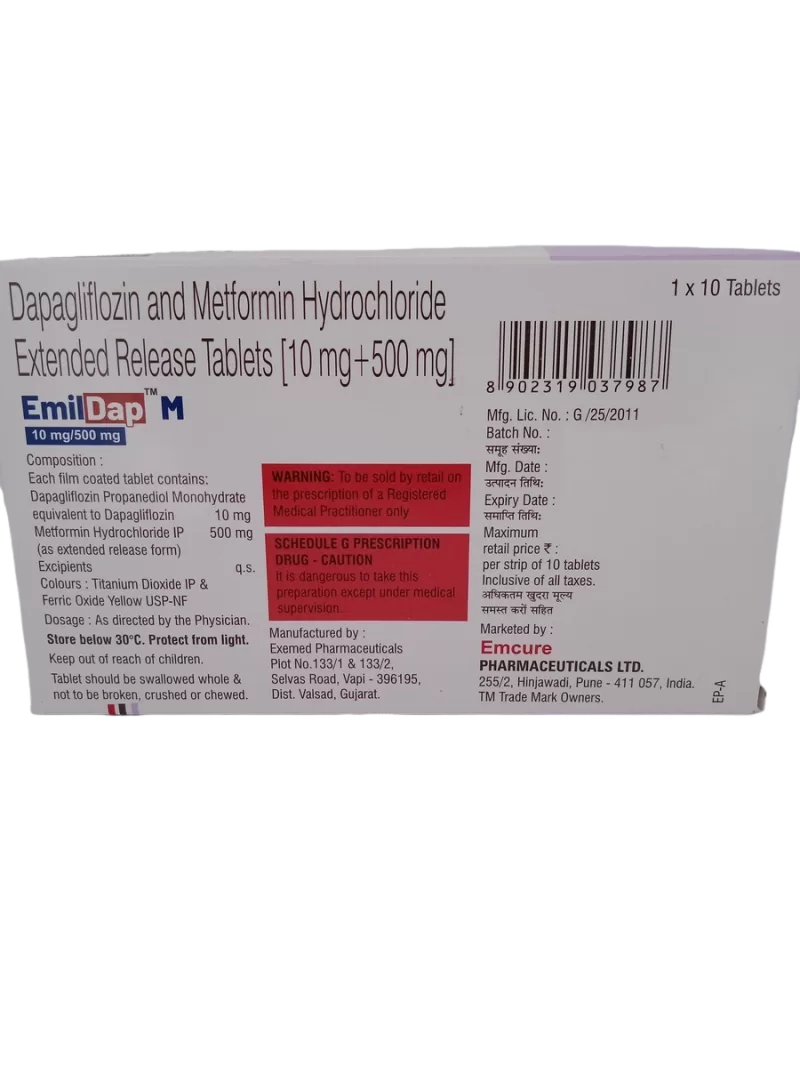 EMILDAP M - 10 TABLETS - Image 4
