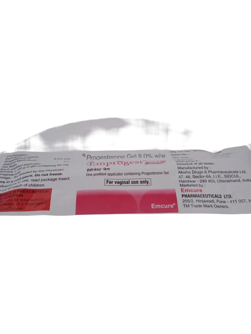 EMPROGEST GEL 8% - 1 PACK - Image 3