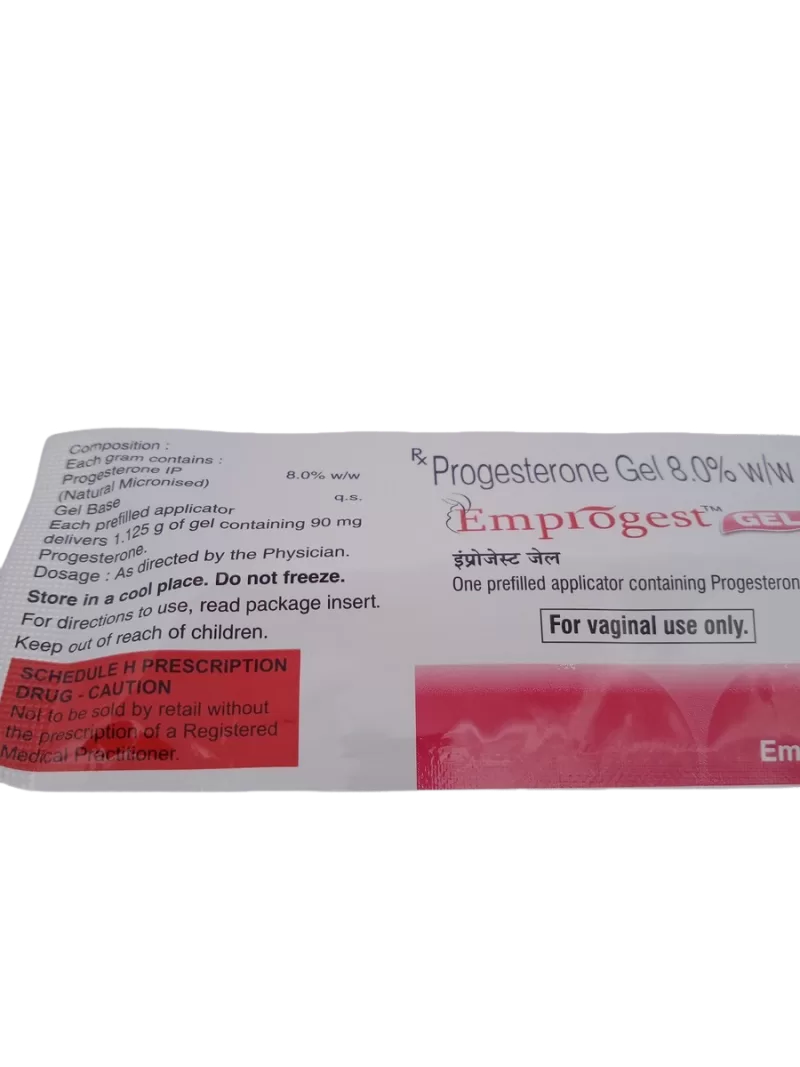 EMPROGEST GEL 8% - 1 PACK - Image 2
