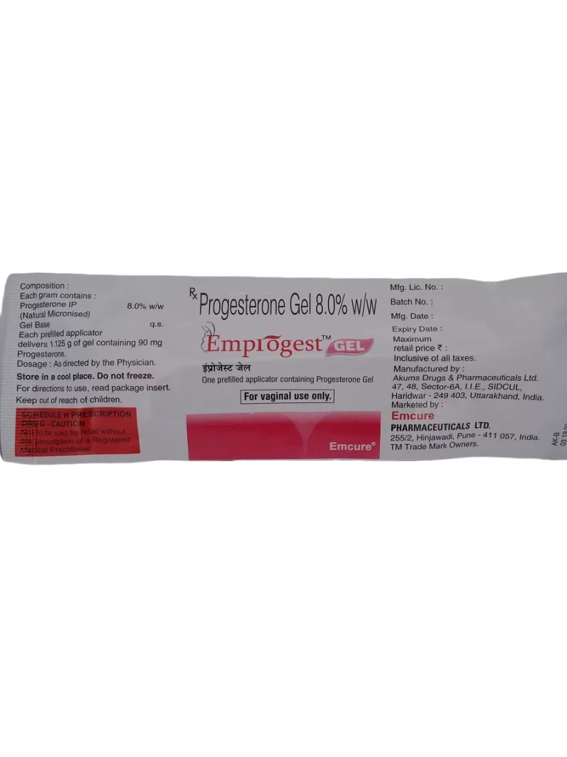 EMPROGEST GEL 8% - 1 PACK