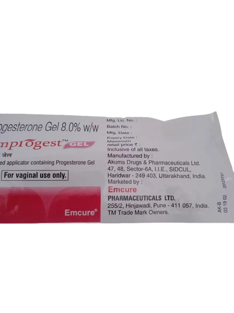 EMPROGEST GEL 8% - 1 PACK - Image 4