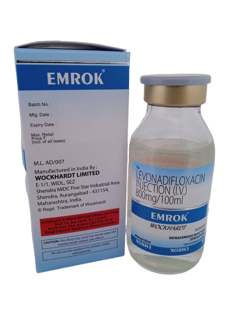 EMROK 800MG/100ML - 1 INFUSION BOTTLE OF 100ML - Image 2