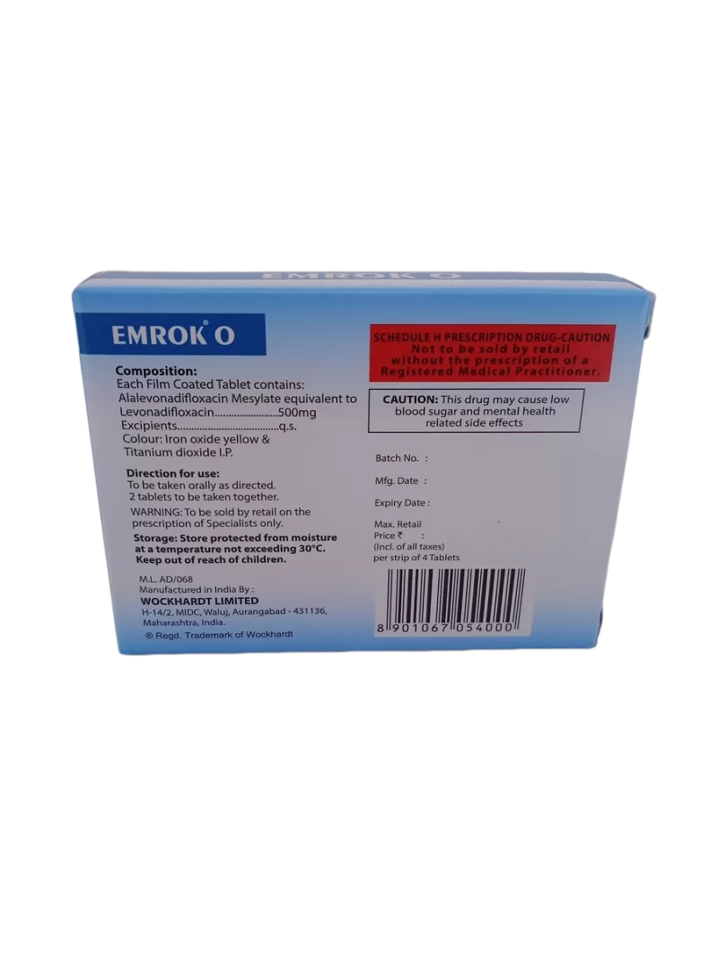 EMROK O - 4 TABLETS - Image 4