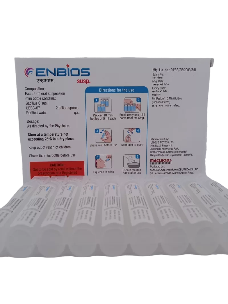 ENBIOS SUSP - 10 BOTTLE OF 5ML - Image 4
