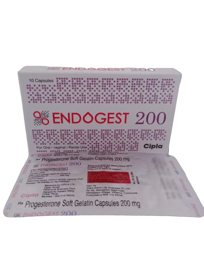 ENDOGEST 200 MG - 10 CAPSULES - Image 3