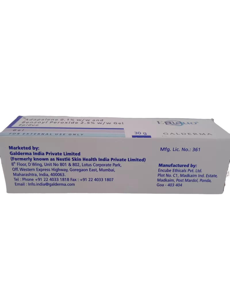 EPIDUO GEL - 1 TUBE OF 30gm - Image 3