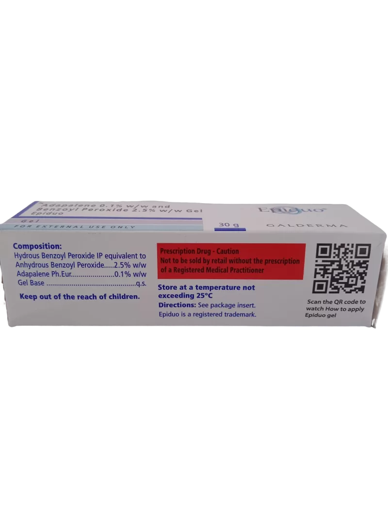 EPIDUO GEL - 1 TUBE OF 30gm - Image 4