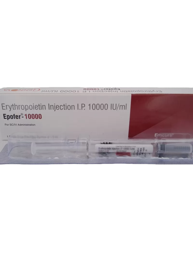 EPOFER 10000 IU - 1 PRE-FILLED SYRINGE OF 1ML - Image 2