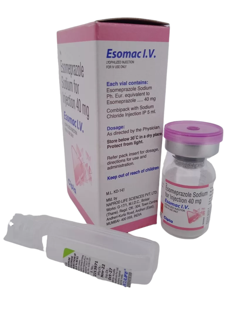 ESOMAC I.V. 40 MG - 1 VIAL - Image 3