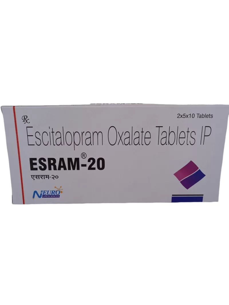 ESRAM 20 MG - 10 TABLETS