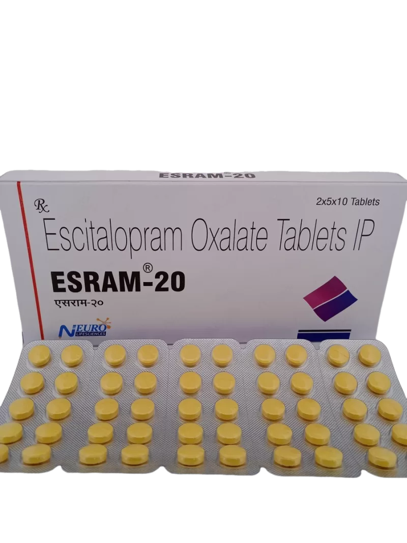 ESRAM 20 MG - 10 TABLETS - Image 2