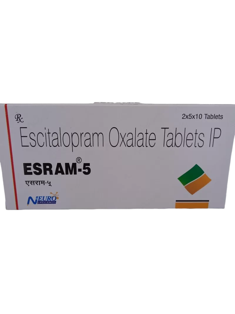 ESRAM 5 MG - 10 TABLETS