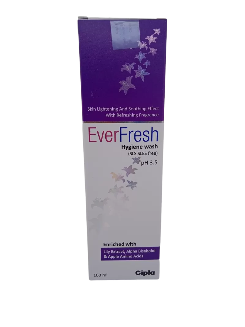EVERFRESH (HYGIENE WASH) - 1 BOTTLE OF 100ML