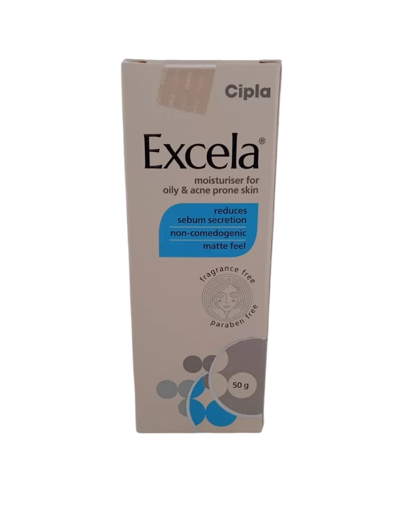 EXCELA (MOISTURISER FOR OILY AND ACNE PRONE SKIN) - 1 BOTTLE OF 50g