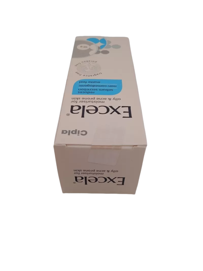 EXCELA (MOISTURISER FOR OILY AND ACNE PRONE SKIN) - 1 BOTTLE OF 50g - Image 3