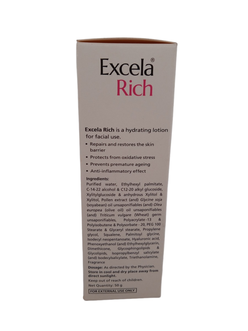 EXCELA RICH (FACIAL HYDRATING LOTION) - 1 BOTTLE OF 50g - Image 2