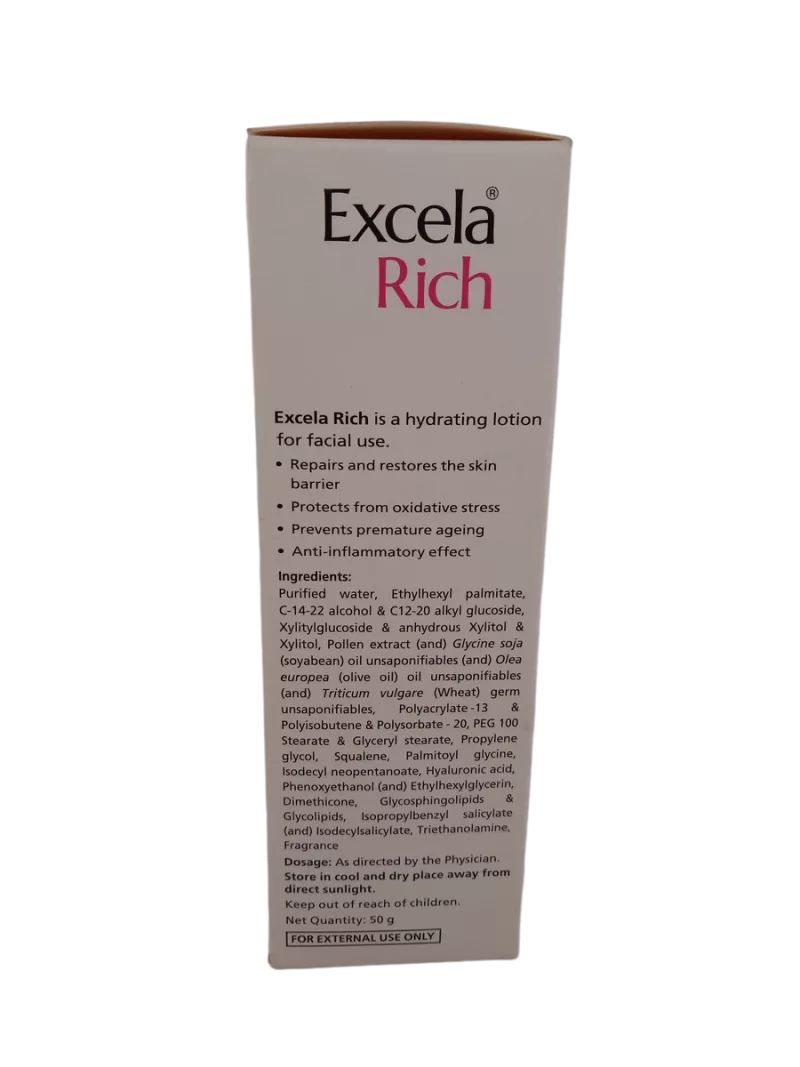 EXCELA RICH (FACIAL HYDRATING LOTION) - 1 BOTTLE OF 50g - Image 2