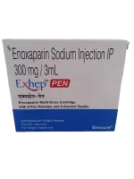 EXHEP PEN - 1 PEN WITH 8 PEN NEEDLES AND 8 ALCOHOL SWABS