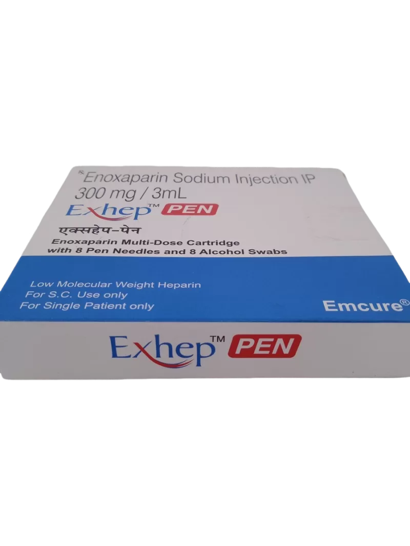 EXHEP PEN - 1 PEN WITH 8 PEN NEEDLES AND 8 ALCOHOL SWABS - Image 4