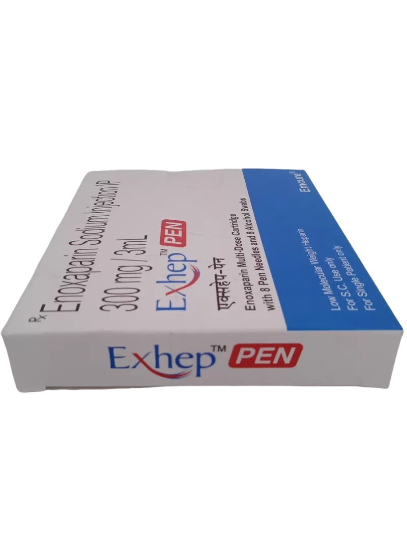 EXHEP PEN - 1 PEN WITH 8 PEN NEEDLES AND 8 ALCOHOL SWABS - Image 2