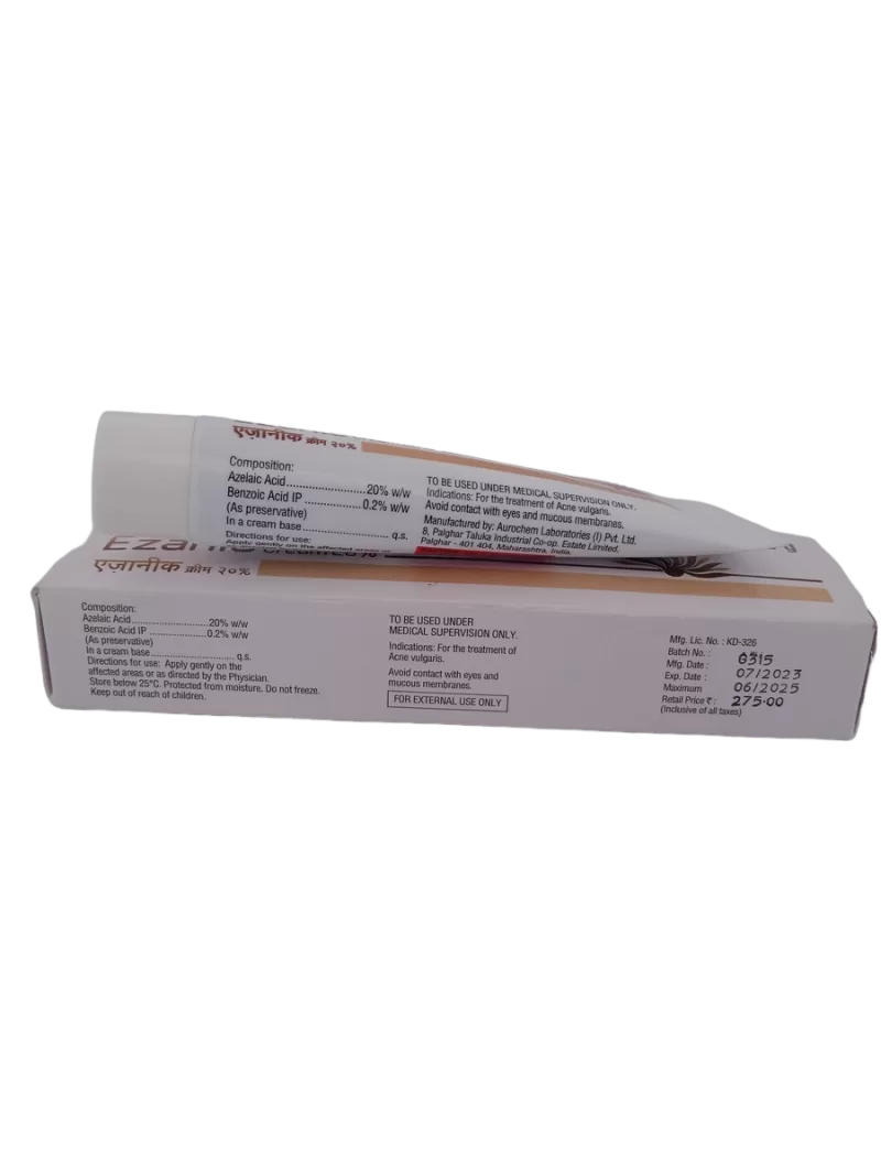 EZANIC CREAM 20% - 1 TUBE OF 15g - Image 4
