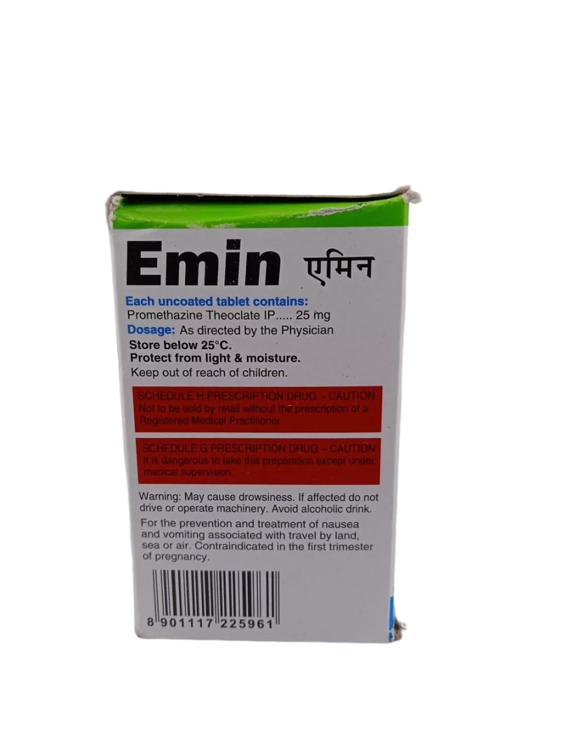 EMIN 25 MG - 10 TABLET - Image 4