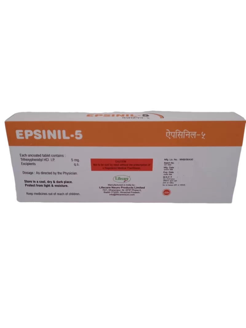 EPSINIL 5 MG - 10 TABLET - Image 4