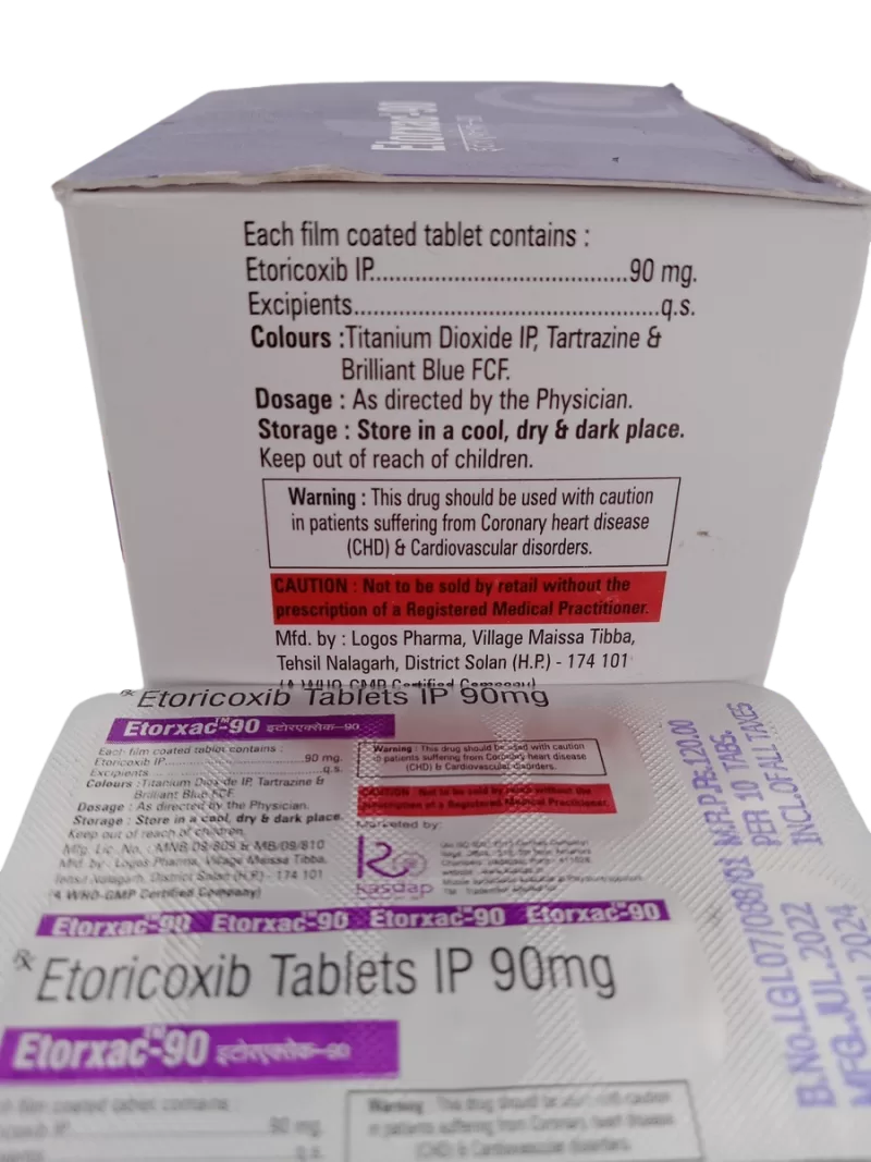 ETORXAC 90 MG - 10 TABLET - Image 4