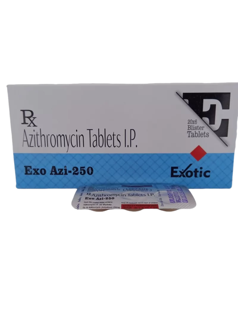 EXO AZI 250 MG - 6 TABLET - Image 2