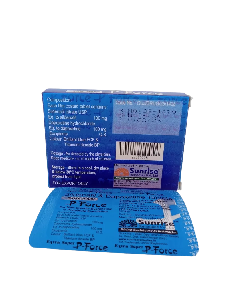 EXTRA SUPER P FORCE - 4 TABLETS - Image 3