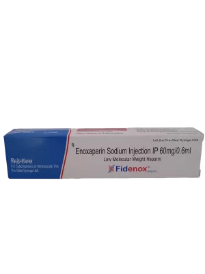 FIDENOX 60 MG - 1 PRE-FILLED SYRINGE OF 0.6ML