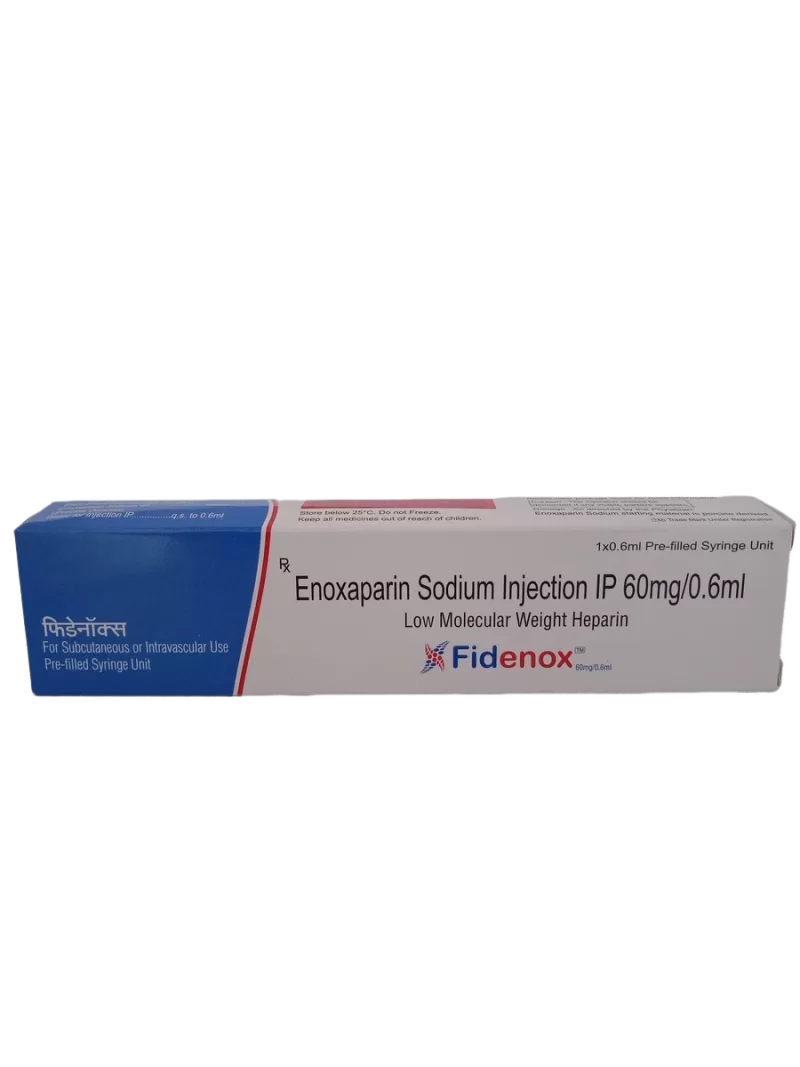 FIDENOX 60 MG - 1 PRE-FILLED SYRINGE OF 0.6ML