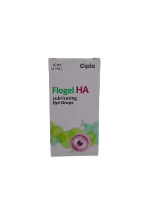 FLOGEL HA LUBRICATING EYE DROPS - 1 BOTTLE OF 10ML