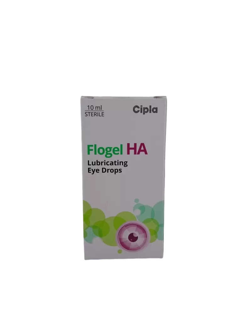 FLOGEL HA LUBRICATING EYE DROPS - 1 BOTTLE OF 10ML