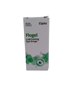 FLOGEL LUBRICATING EYE DROPS - 1 BOTTLE OF 10ML