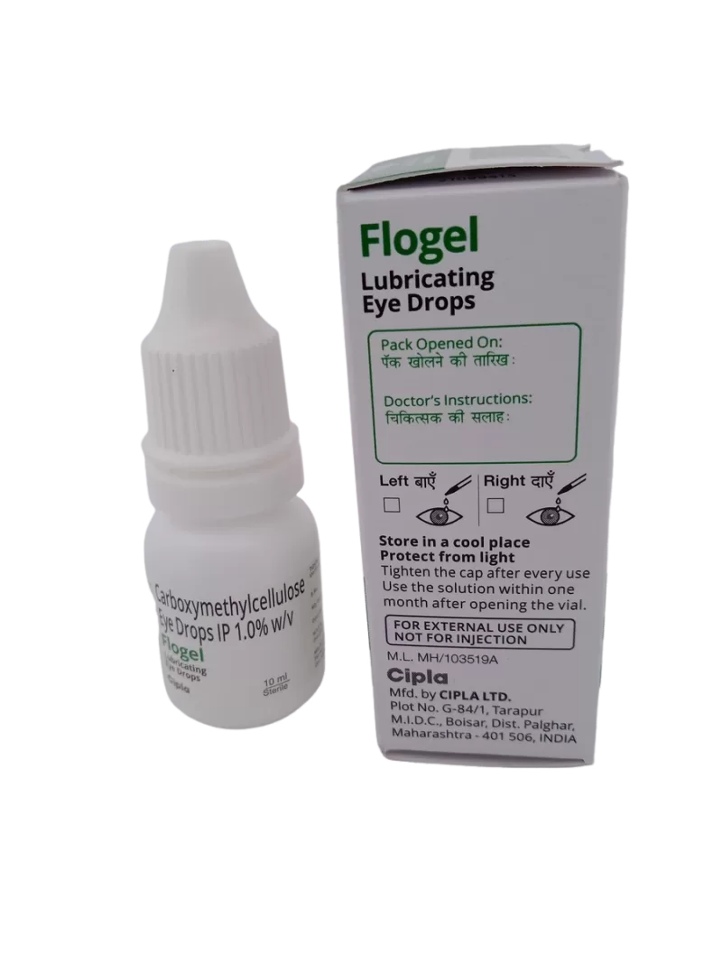 FLOGEL LUBRICATING EYE DROPS - 1 BOTTLE OF 10ML - Image 4