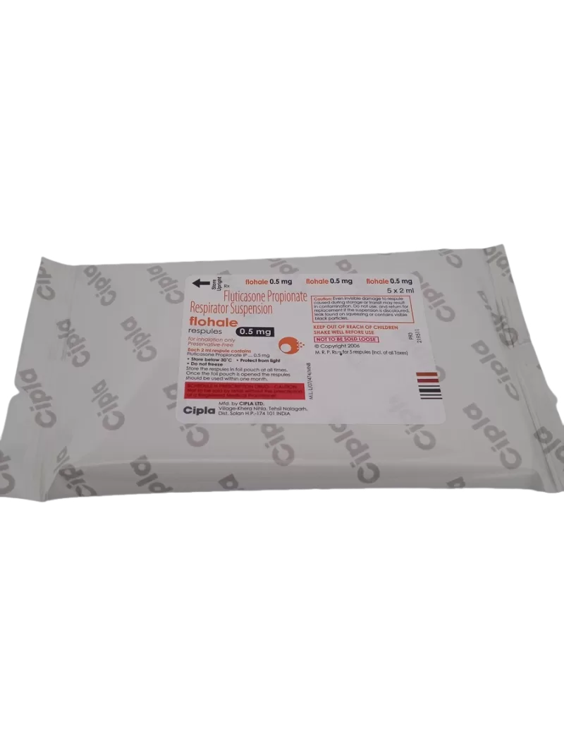 FLOHALE 0.5 MG - 5 RESPULES OF 2ML