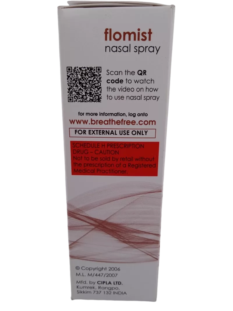 FLOMIST 50 MCG - 1 NASAL SPRAY OF 10ML - Image 2
