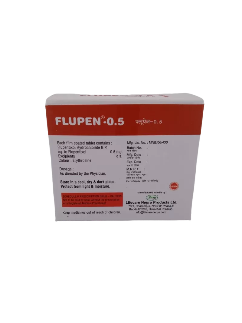 FLUPEN 0.5 MG - 10 TABLETS - Image 4