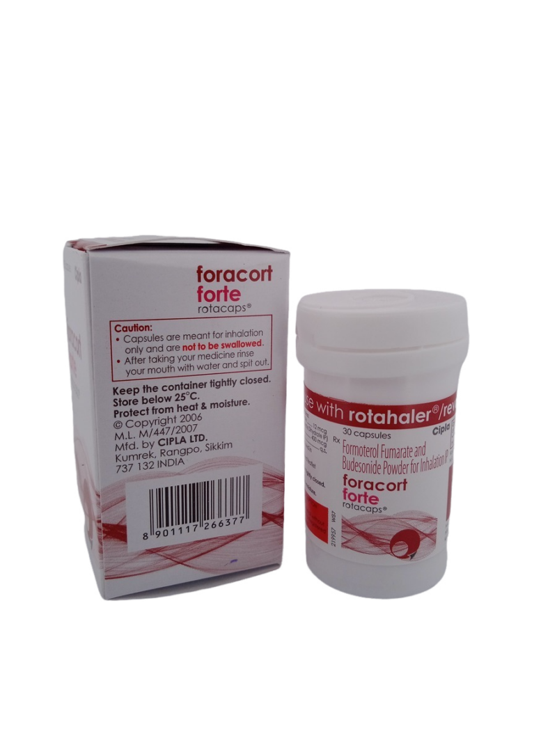 FORACORT FORTE ROTACAPS - 1 BOTTLE OF 30 - Image 3