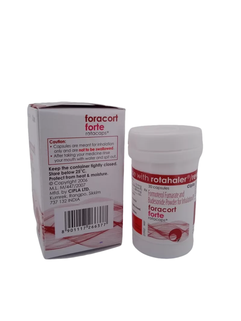 FORACORT FORTE ROTACAPS - 1 BOTTLE OF 30 - Image 3