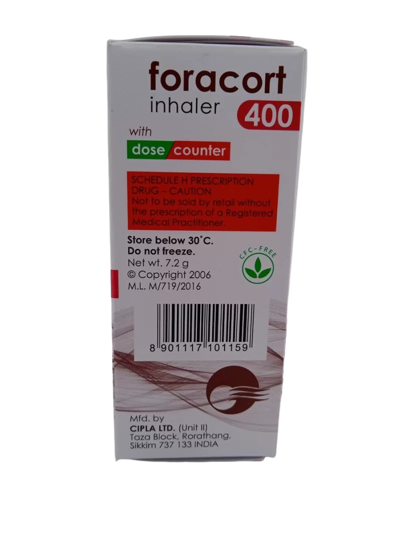 FORACORT 400 - 1 INHALER - Image 2